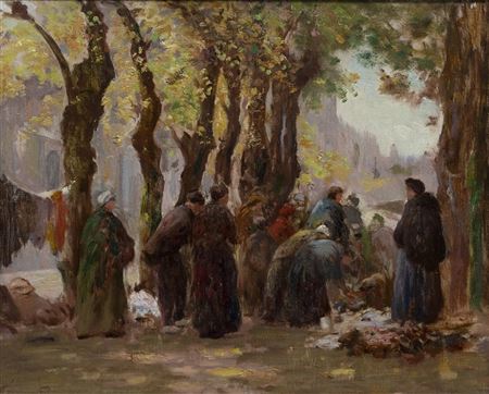 STREET MARKET, BRUGES
