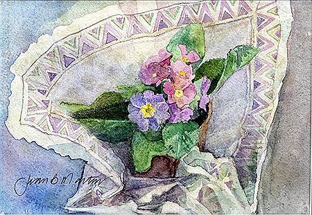 PRIMROSES by Jean B Martin - Auction record, sale price, and art valuation. Compare with similar artists and explore comparable artworks.
