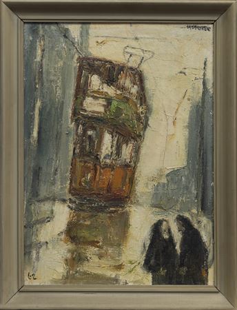 Glasgow Tram by Herbert Whone - Auction record, sale price, and art valuation. Compare with similar artists and explore comparable artworks.
