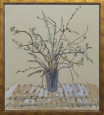 STILL LIFE by Kathleen Barbara Russell - Auction record, sale price, and art valuation. Compare with similar artists and explore comparable artworks.