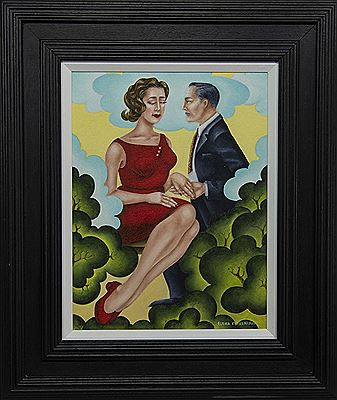 Sample artwork by Elena Kourenkova (Born 1966), known for paintings - View similar artists and auction records