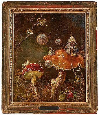 Sample artwork by Heinrich Schlitt (1849 - 1923), known for imaginative dwarf and fairy tale motifs, illustrations - View similar artists and auction records