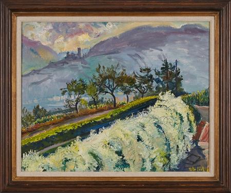 "Near Kaub - Gutenfels Castle"