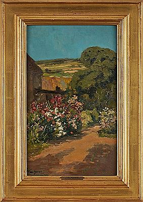 "Summer garden picture / Schlossgarten Kronberg"