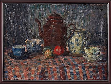 "Table still life" by Wilhelm Runze - Auction record, sale price, and art valuation. Compare with similar artists and explore comparable artworks.