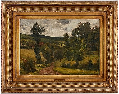 "Summer Taunus landscape" by Karl-Peter Burnitz - Auction record, sale price, and art valuation. Compare with similar artists and explore comparable artworks.