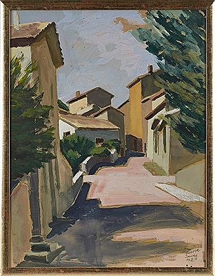 "Street in Joucas, Provence"