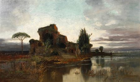 "The Pontine Marshes" by Gerelamo Varese - Auction record, sale price, and art valuation. Compare with similar artists and explore comparable artworks.