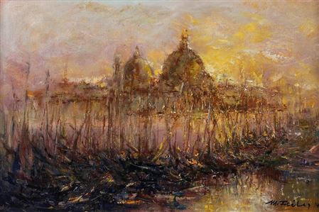 VENEDIGANSICHT by Manfred Feiler - Auction record, sale price, and art valuation. Compare with similar artists and explore comparable artworks.