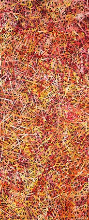 My mother's dreaming, 2016 by Betty Club Mbitjana - Auction record, sale price, and art valuation. Compare with similar artists and explore comparable artworks.