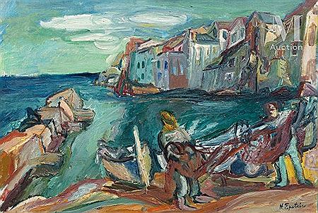 Port of Erbalunga, Cap Corse Circa 1926