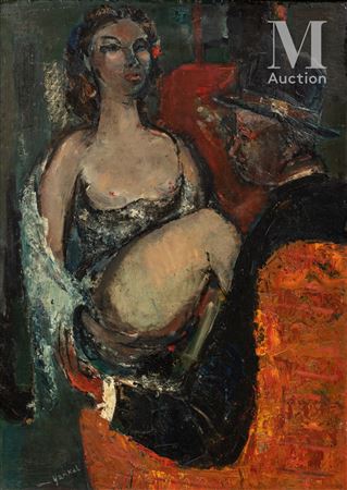 Scène de cabaret by Jacques Yankel - Auction record, sale price, and art valuation. Compare with similar artists and explore comparable artworks.