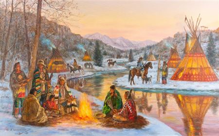 Blackfeet Campfire