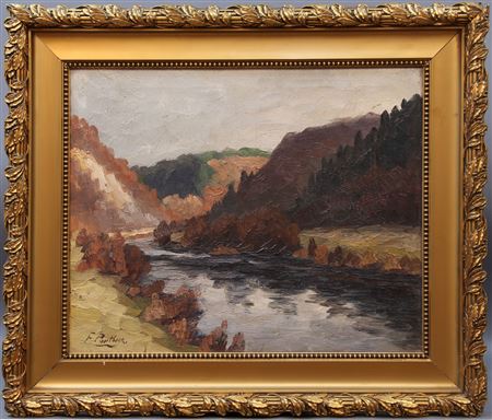 L’Ourthe à Comblain-la-Tour.