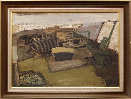 Bateaux by Rene De Coninck - Auction record, sale price, and art valuation. Compare with similar artists and explore comparable artworks.