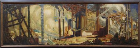 Paysage industriel.