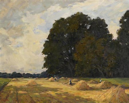 Sample artwork by Hans Iten (1874 - 1930), known for landscape and floral painting, fabric design - View similar artists and auction records