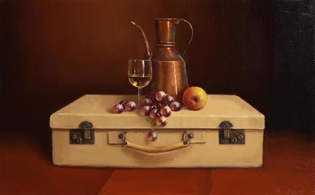Still Life on Suitcase