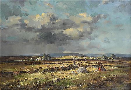 Turf Cutting, Derrygonnelly