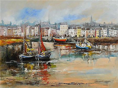 Sample artwork by Niall Campion (Born 1956), known for painting - View similar artists and auction records