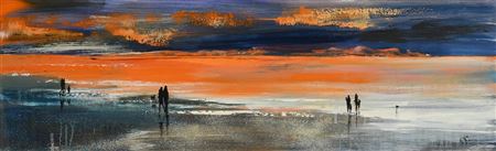 Late Evening Sunset by Paula McKinney - Auction record, sale price, and art valuation. Compare with similar artists and explore comparable artworks.