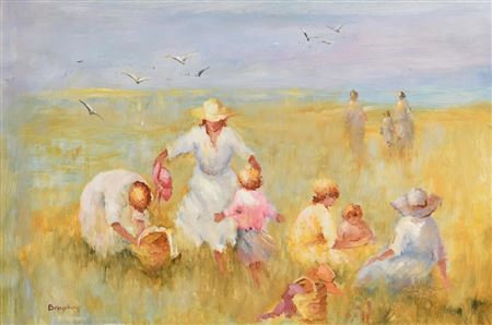 Basket Day by Elizabeth Brophy - Auction record, sale price, and art valuation. Compare with similar artists and explore comparable artworks.