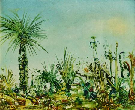 Sample artwork by Geoff Rhind (Born 1941), known for painting - View similar artists and auction records
