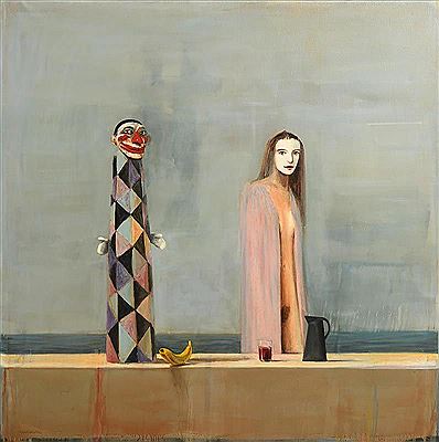 Harlequin and Columbine (2002) by Ian Humphreys - Auction record, sale price, and art valuation. Compare with similar artists and explore comparable artworks.