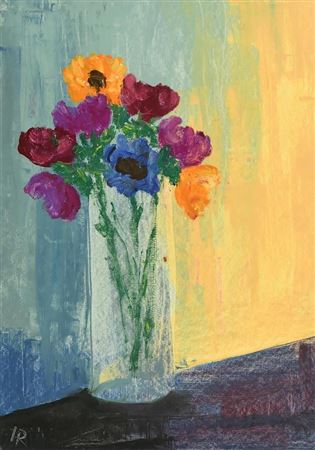 Still Life - Long Stemmed Flowers