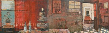 Red Room (2009-10) by Frances Ryan - Auction record, sale price, and art valuation. Compare with similar artists and explore comparable artworks.