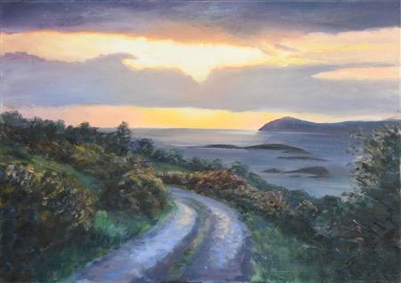Sample artwork by Jules Thomas (Born 1949), known for painting - View similar artists and auction records