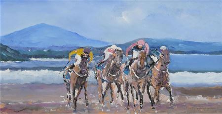Racing on the Beach