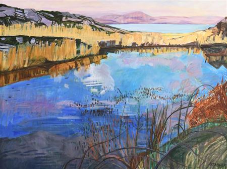 Blue Pool, Durrus (2004) by Jacqueline Stanley - Auction record, sale price, and art valuation. Compare with similar artists and explore comparable artworks.