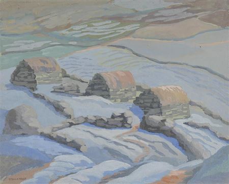 Sample artwork by Stella Frost (1880 - 1962), known for landscape painting - View similar artists and auction records