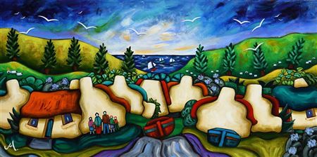 Under Heaven by Annie Robinson - Auction record, sale price, and art valuation. Compare with similar artists and explore comparable artworks.