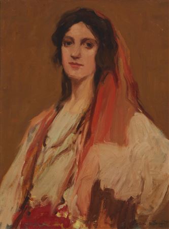 "Gypsy Woman" by Geneve Rixford Sargeant - Auction record, sale price, and art valuation. Compare with similar artists and explore comparable artworks.