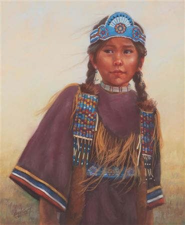 "Quilled Hair-Wraps," 1986