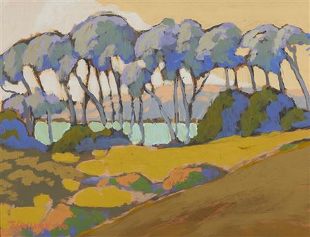 "Eucalyptus Row," 2017