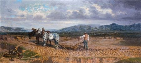 Field plowing