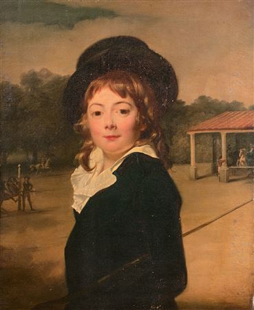 Portrait of Amable Hugues Anne Hyacinthe de Fontanges