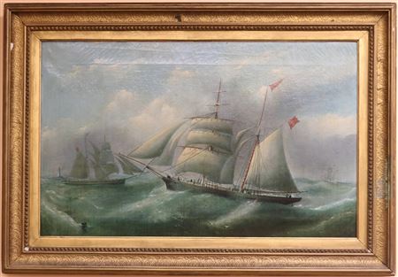 Sample artwork by George Nelson (act. 1903), known for seascape painting, ships - View similar artists and auction records
