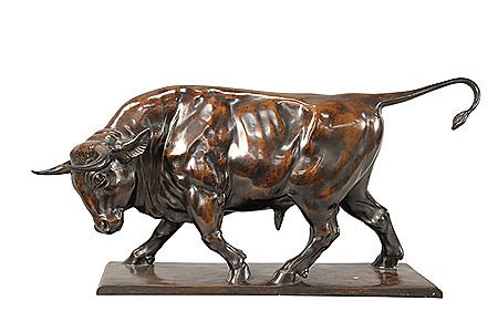 Bull by Fritz Zimmer - Auction record, sale price, and art valuation. Compare with similar artists and explore comparable artworks.