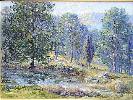 "Tranquil Afternoon, Lyme, 1928"