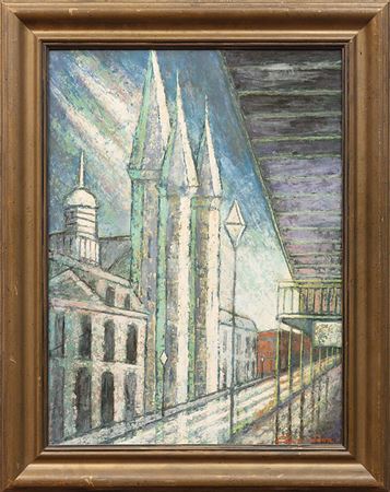 "St. Louis Cathedral, New Orleans" by Laurence Christie Edwardson - Auction record, sale price, and art valuation. Compare with similar artists and explore comparable artworks.