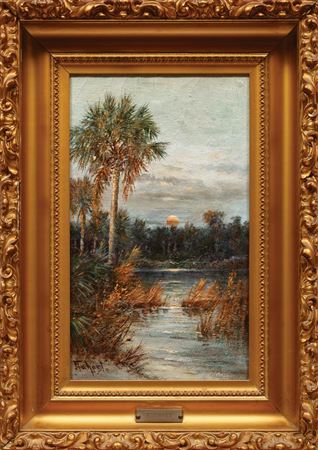 "Florida Sunset" by Harry Fluhart-Williams - Auction record, sale price, and art valuation. Compare with similar artists and explore comparable artworks.