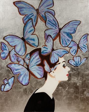 "Silver Leaf Audrey" 2018
