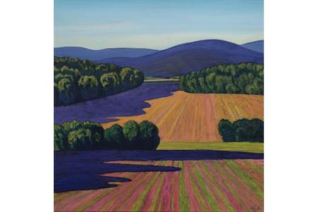 Harvested fields. 2016