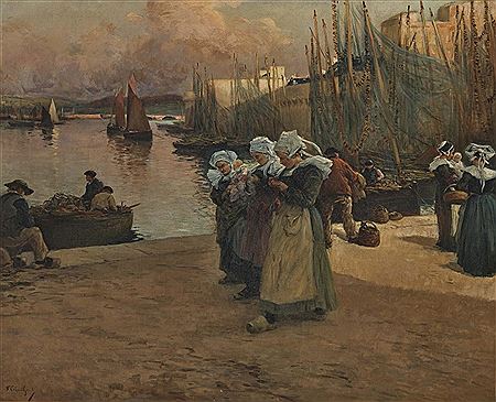 In a Breton port city