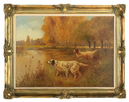 "Two Hunting Dogs"