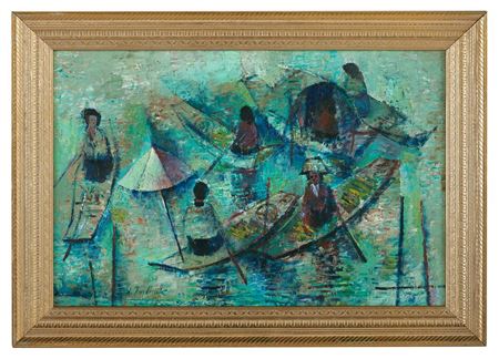 "Figures on the River"